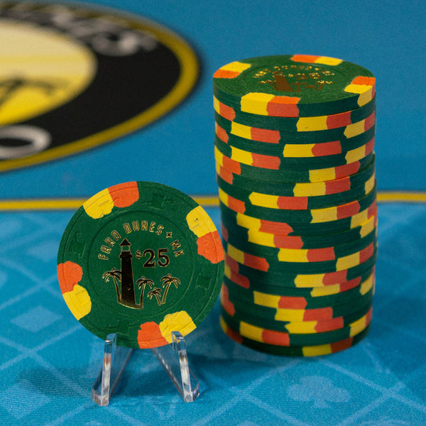 One Barrel (20 Chips) Faro Dunes $25
