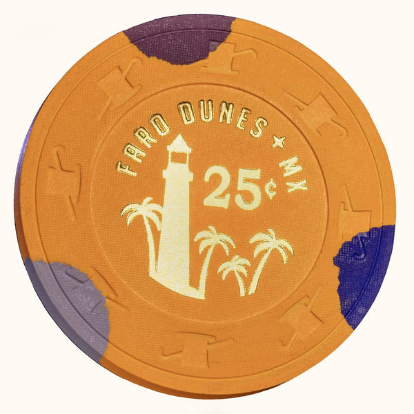 FARO DUNES SAMPLE SET - (25c, $1, $5, $25) CASH ONLY