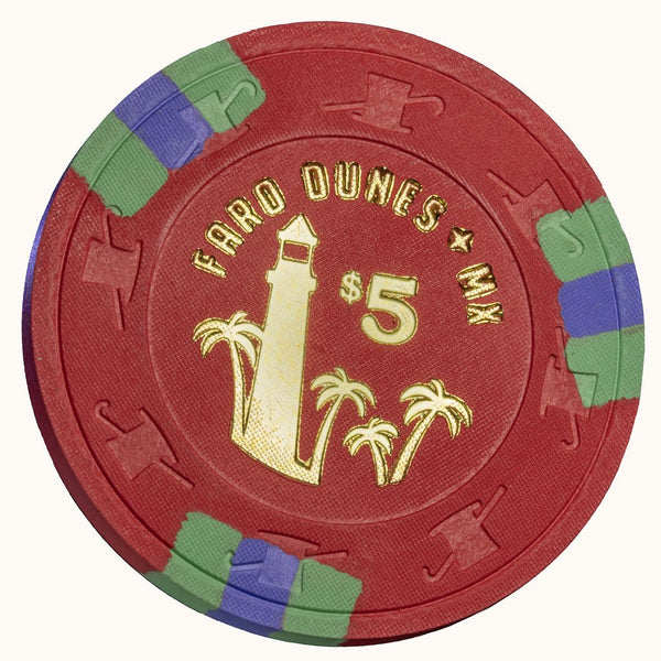 FARO DUNES CASH - 550 PC CASH SET