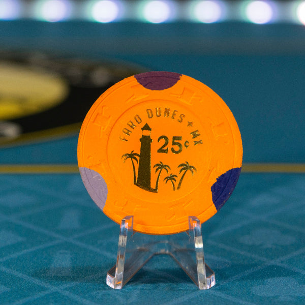 Rack (100 Chips) Faro Dunes 25c